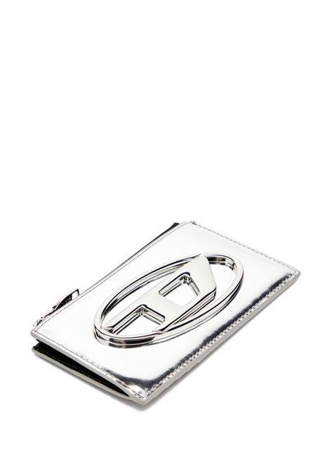 porta carte 1dr unisex argento DIESEL | X10270 PS202H0535